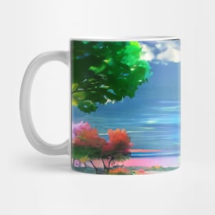 Anime Style Landscape Mug